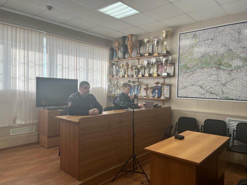 «Студенческий десант» в гостях у полицейских Шолоховского района