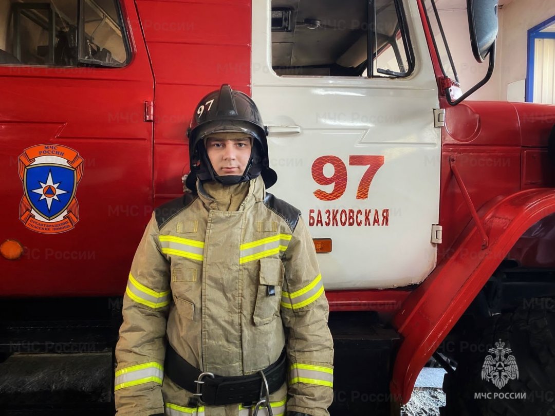 Пожарный Денис Суковатов из Шолоховского района  стал лучшим в Ростовской области